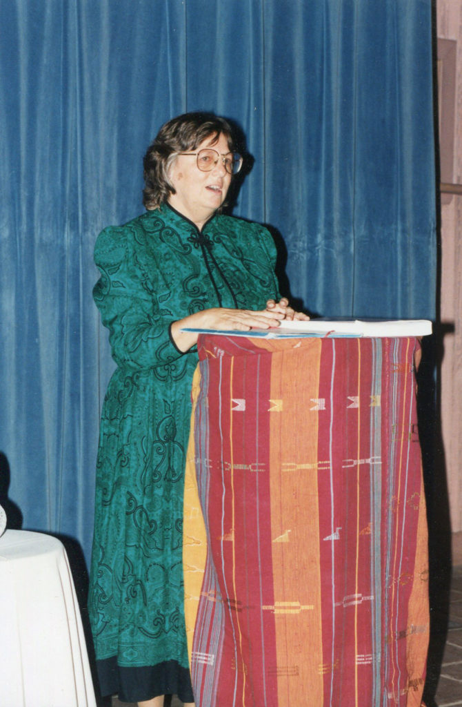 B. Staley – 1992 Reception for Hear the Voice of the Griot! Now new edition is Africa, a Teacher’s Guide.