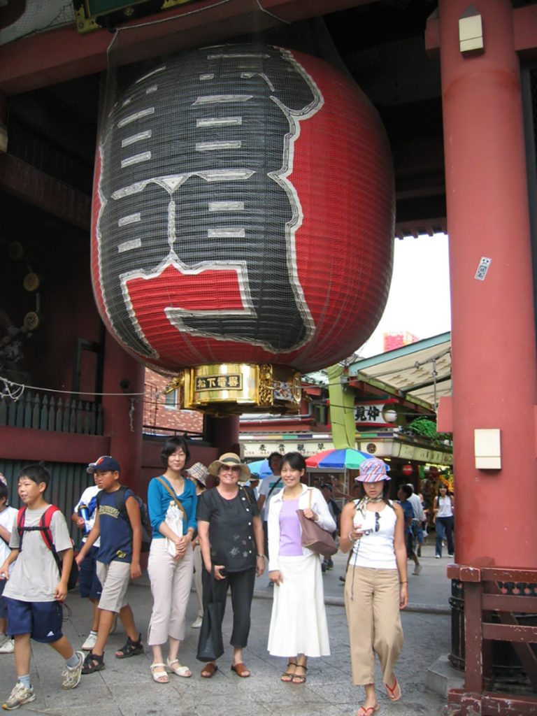 2004, Japan. lecture tour